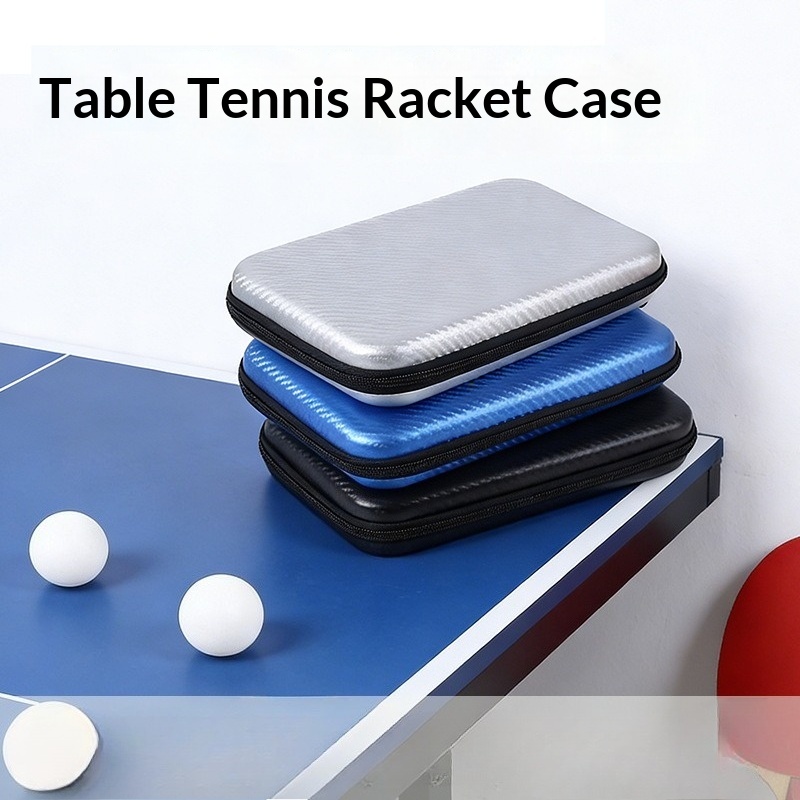 Table Tennis History - Twardy futerał EVA na rakietę do