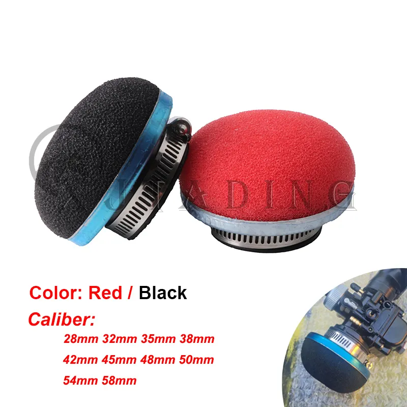 Rubber Cleaner Foam - Motocykl 28/32/35/38/42/45/50/54/58MM prosty piankowy filtr powietrza