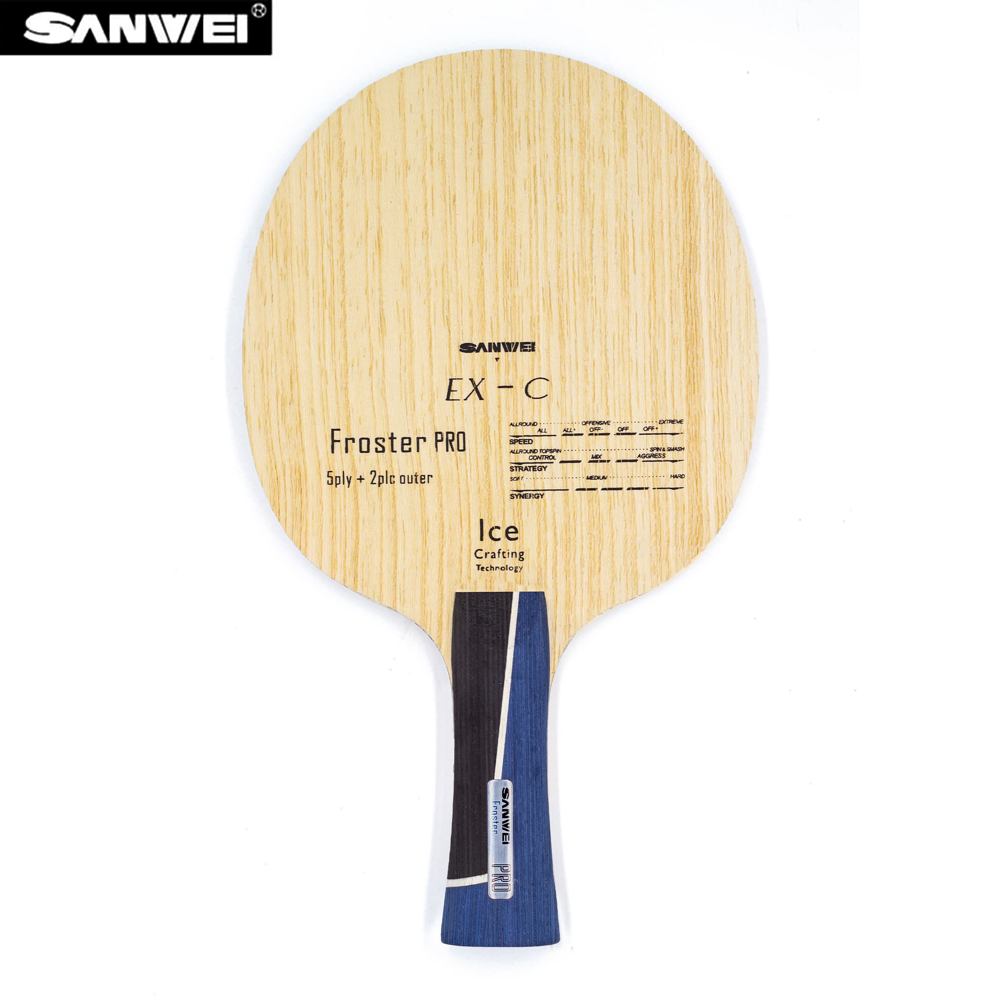 Table Tennis Edge - Dłuto do tenisa stołowego SANWEI ALC
