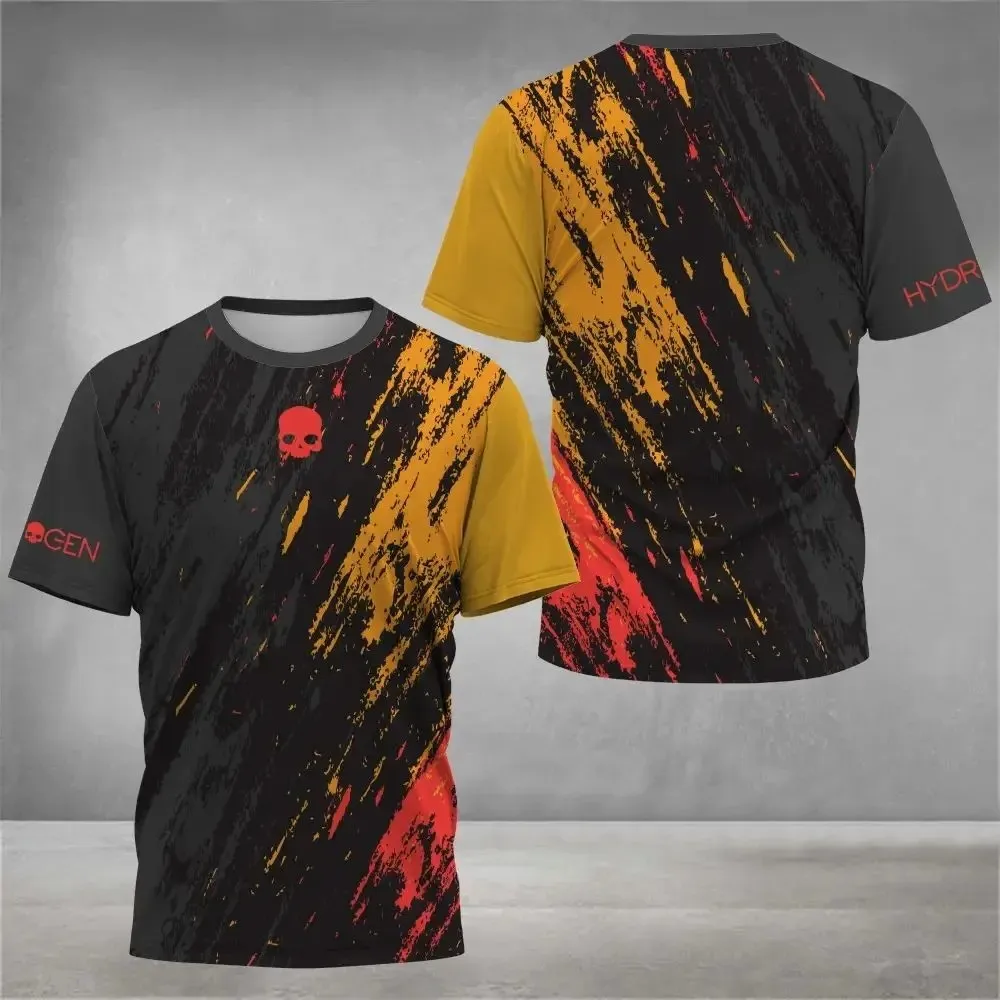 Table Tennis Jersey Butterfly - Letnia męska koszulka z krótkim rękawem,
