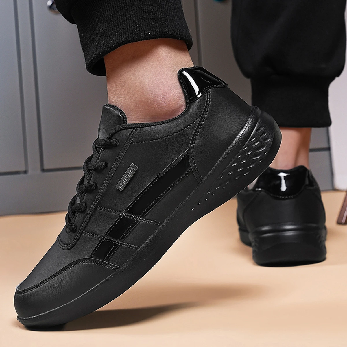 Skórzane buty męskie PU, sneak – Table Tennis Men recenzja i cena