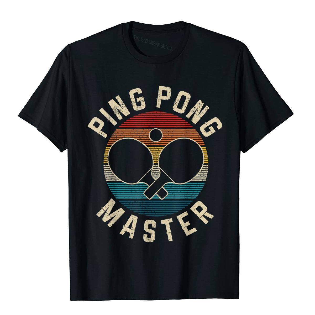 Koszulka Ping Pong Master Vint – Table Tennis History recenzja i cena