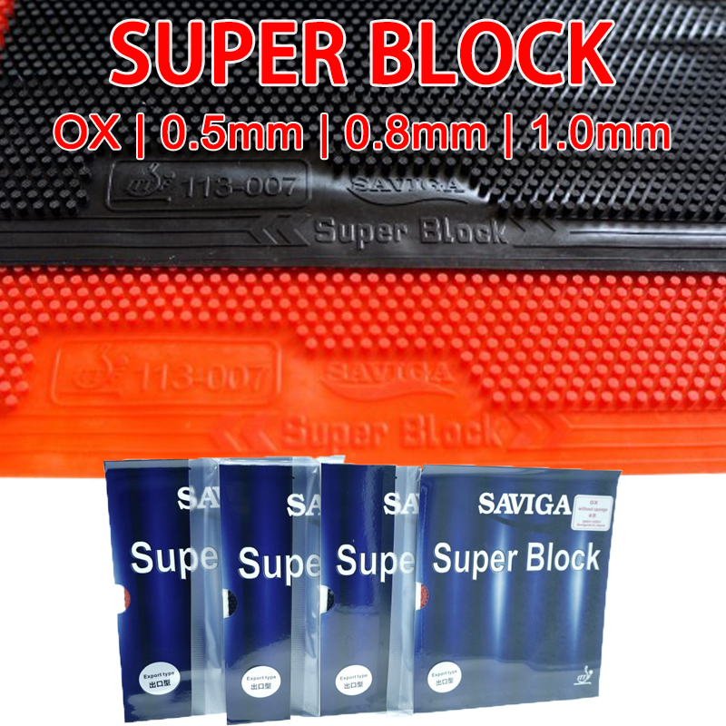 SAVIGA SUPER BLOCK OX Guma do  – Table Tennis Club recenzja i cena