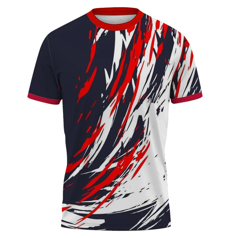 3D Printed Color Blocked Strip – Table Tennis Jersey Butterfly recenzja i cena